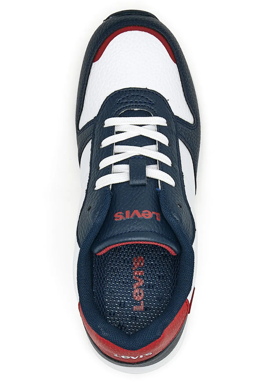 Levi's 011 weiß-blaue Turnschuhe