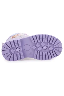 Lila Stiefeletten mit Frozen-Print und seitlichem Reißverschluss Frozen D4310712S