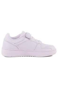 Lila Turnschuhe mit Klettverschluss und Riss CHAMPION RD18 2 LOW G PS