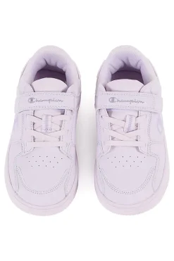 Lila Turnschuhe mit Klettverschluss und Riss CHAMPION RD18 2 LOW G PS