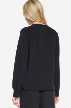 Maglia nero girocollo Skechers Cozy Luxe Crewneck