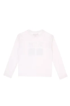 Maglia Rosa Cipria a maniche lunghe con stampa grafica Pitt Kids PT-KT-8015