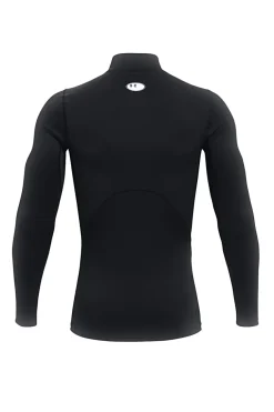 Maglia tecnica nera termica con collo alto Under Armour ColdGear Compression ARMOUR COMP MOCK