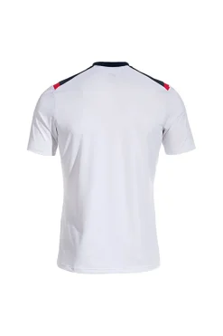 Maglietta Sportiva Girocollo Bianca e Blu JOMA TOLEDO