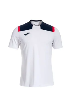 Maglietta Sportiva Girocollo Bianca e Blu JOMA TOLEDO