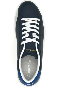Marineblaue Sneaker mit blauen Details Gas Leonard LTX