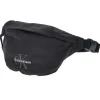 Marsupio Nero in Tessuto con Logo Calvin Klein CK3116