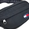 Marsupio nero in tessuto con logo Tommy Jeans Daily Bumbag