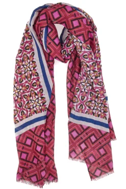 Maxi Foulard Fuxia Da Donna GianMarco Venturi 62926