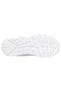 Mädchen weiße Turnschuhe Skechers Uno Lite Star Icon