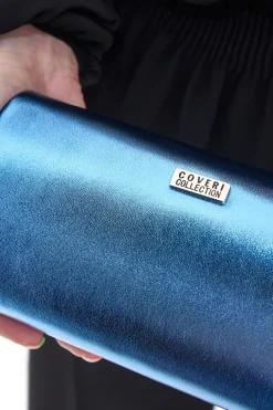 Mini Bag Antracite con Glitter Coveri Collection 0189
