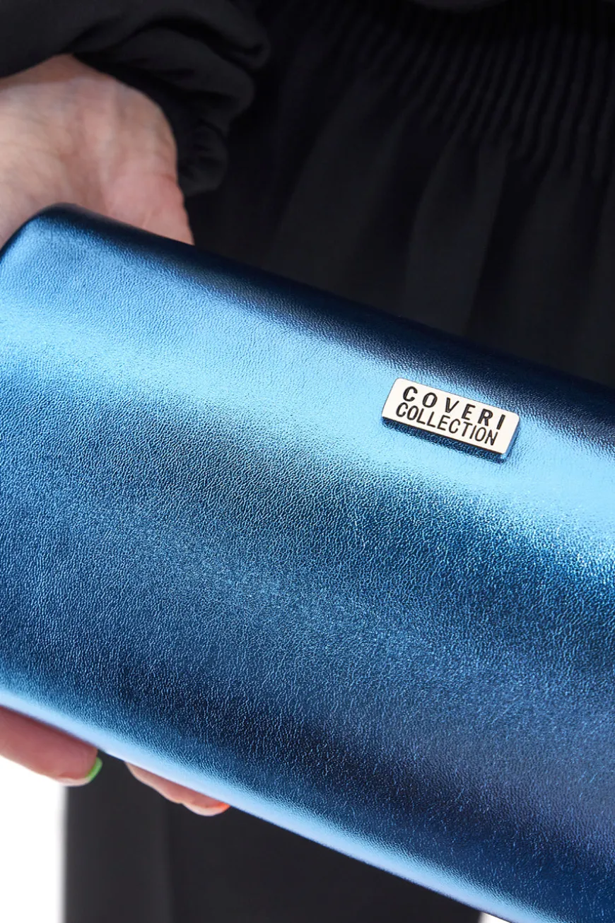 Mini Bag Antracite con Glitter Coveri Collection 0189