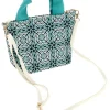Mini bag mare verde con tracolla Basile BA23740
