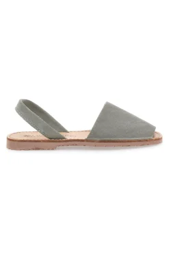 Minorchine verdi in pelle con fascia chiusa MIO TEMPO 35
