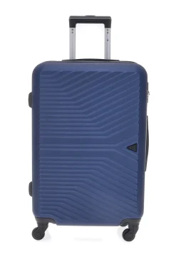 Mittelblauer Hartschalenkoffer mit Schwenkrädern 2T2L1235174/M