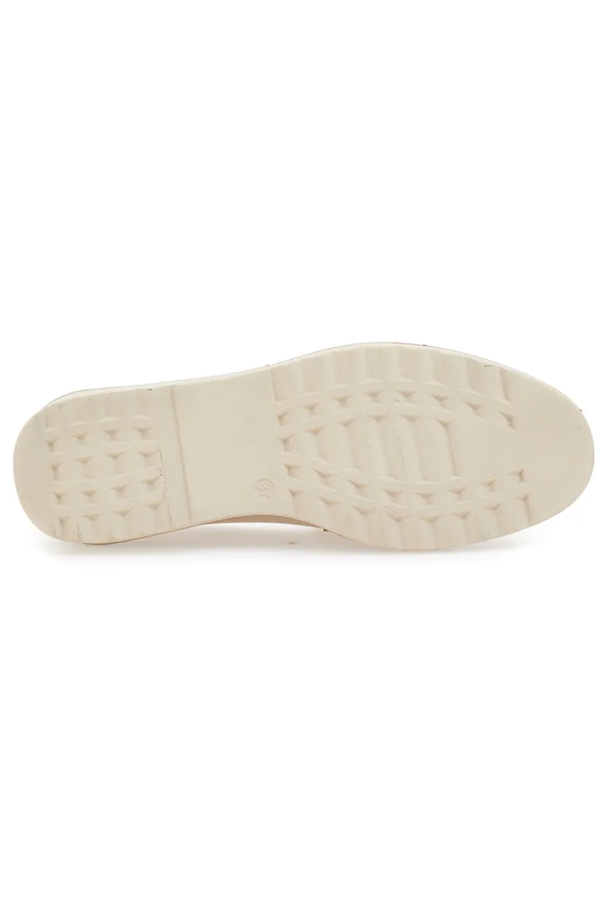 Mocassini Beige Con Bocca di Leone LE HAVRE PARIS H526826