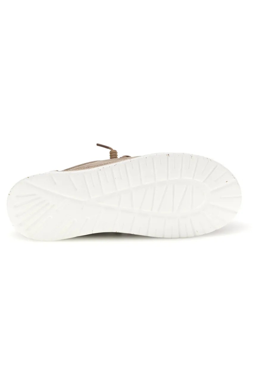 Mocassini beige in tessuto Wrangler 2026103638F