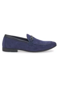 Mocassini Blu a Punta con Fibbia JOHES LAND 218014