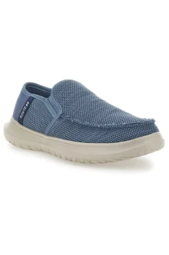 Mocassini Blu con Tomaia in Mesh ROUTE 66 RO51802