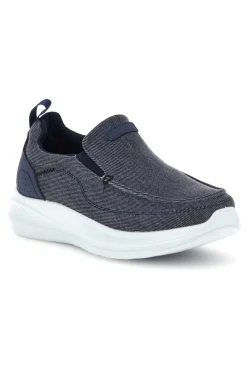 Mocassini blu in tessuto leggero Jerpoint PK6130C