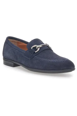 Mocassini Blu In Vera Pelle Max Dillan 11