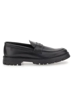 Mocassini Classico In Vera Pelle Neri Made in Italy PITTARELLO FOCUS 2040