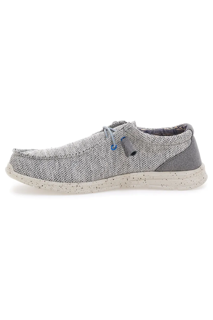 Mocassini grigio con laccio elastico SEVENOAKS PK1118G