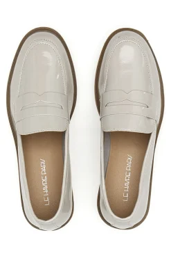 Mocassini In Vernice Beige Le Havre Paris 526820