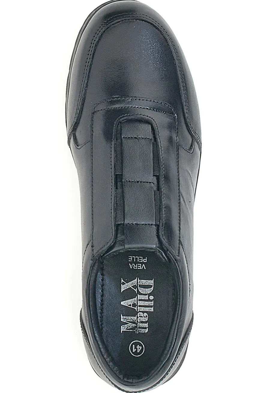 Mocassini neri comfort Max dillan 459