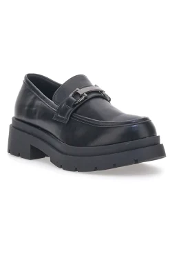Mocassini Neri Con Platform Cafe' Cost 2102613