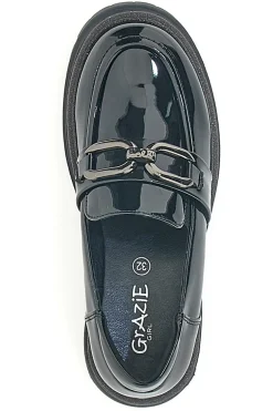 Mocassini Neri Grazie 590M915700