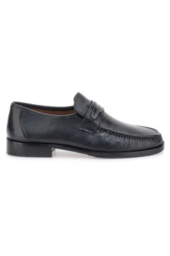 Mocassini Neri In Vera Pelle Claremorris 567