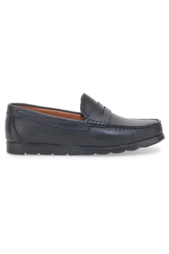 Mocassini Neri In Vera Pelle Made In Italy Jerpoint 07