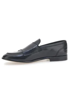 Mocassini Neri In Vera Pelle Made In Italy Pittarello 2371