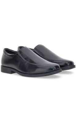 Mocassini Neri In Vera Pelle Max Dillan 02