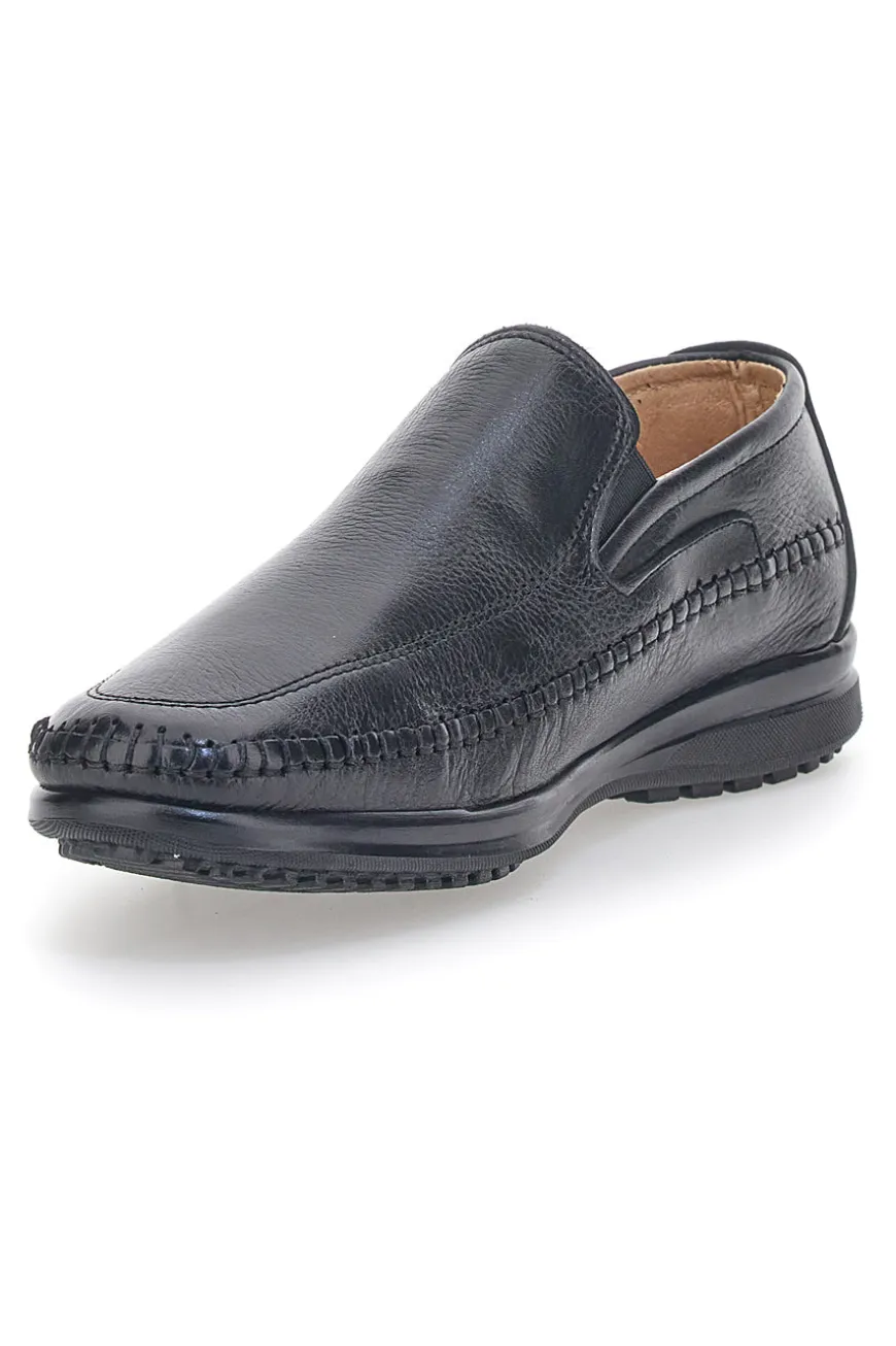 Mocassini Neri In Vera Pelle Made In Italy Longford 2026