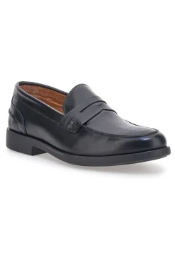 Mocassini neri in vera pelle Pittarello 14