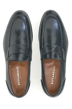 Mocassini Nero in Vera Pelle Made in Italy Pittarello 70