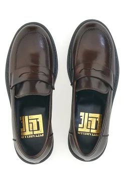 Mocassini Penny marroni PITTRELLO ELITE 100