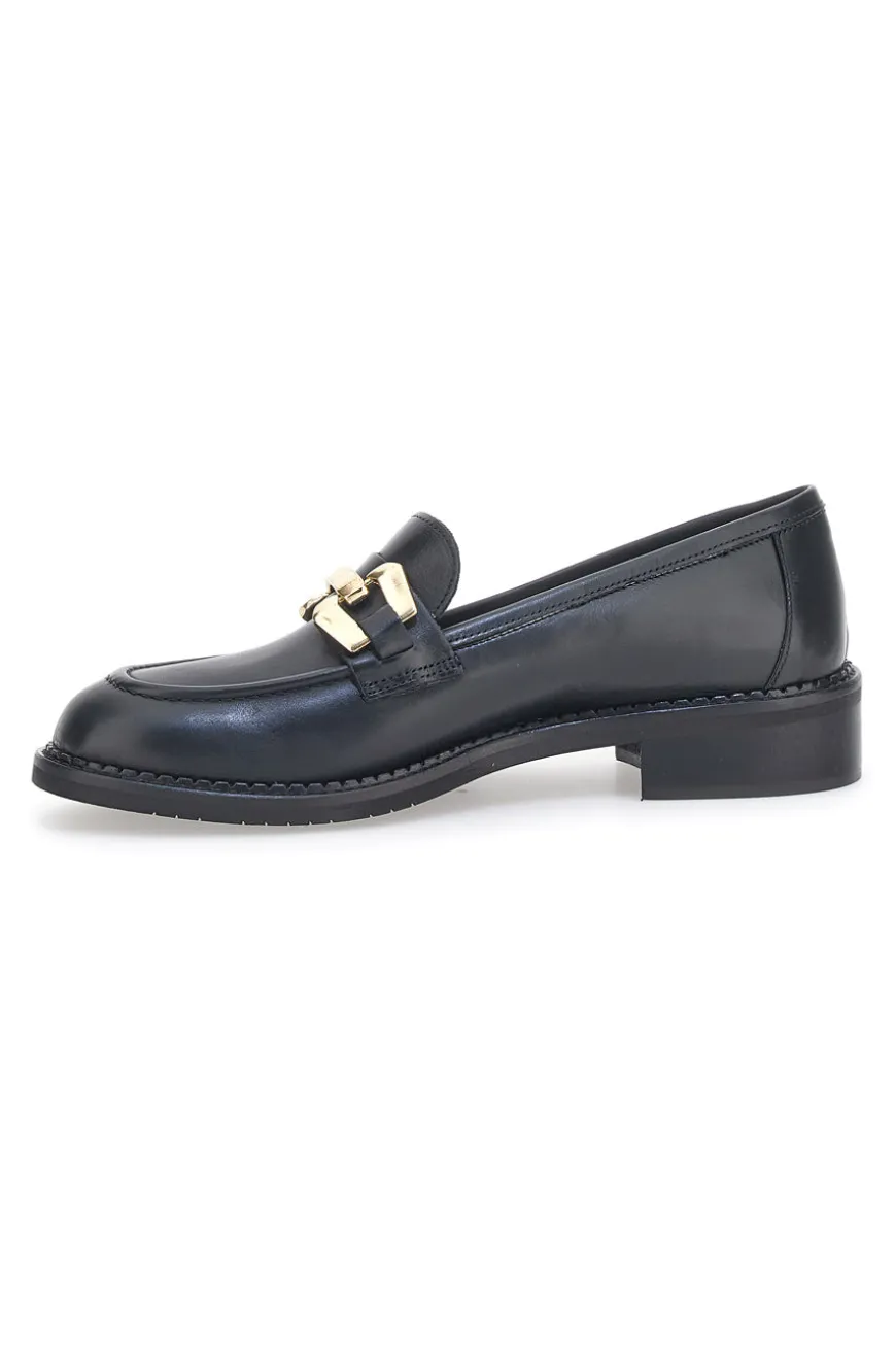 Mocassini Pittarello Look 3026 Nero Vera Pelle