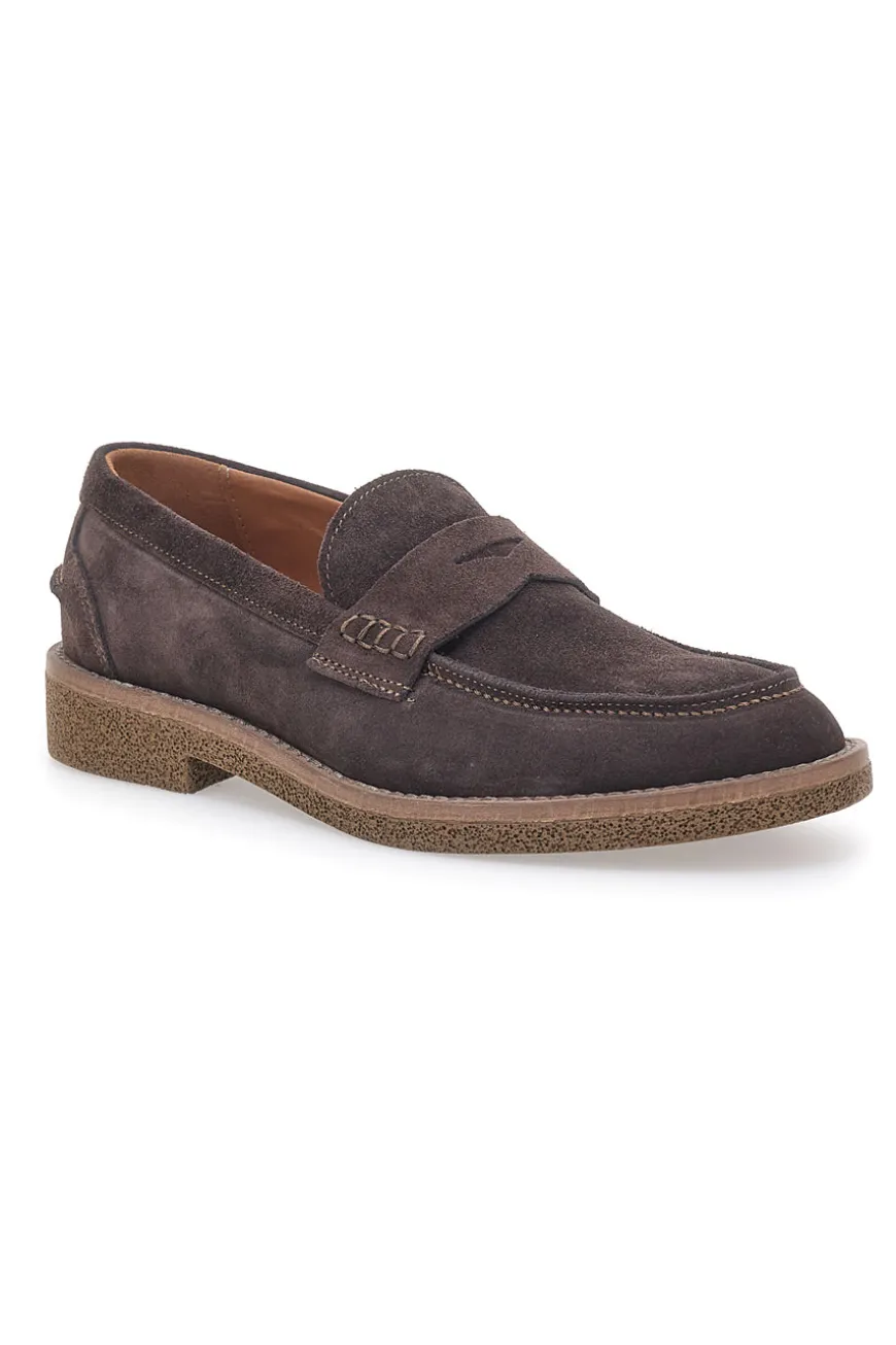 Mocassini Testa di Moro con Tomaia in Pelle Made in italy PTR 5011