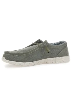 Mocassini verde con laccio elastico SEVENOAKS PK1147O