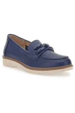 Mocassino Blu con Catenella Le Havre Paris 526818