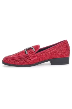 Mocassino con Strass Magenta Pittarello Glam 1100