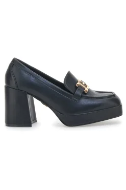 Mocassino con Tacco Laura Biagiotti 8227 Nero