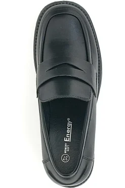 Mocassino con Tacco Nero Energy 170