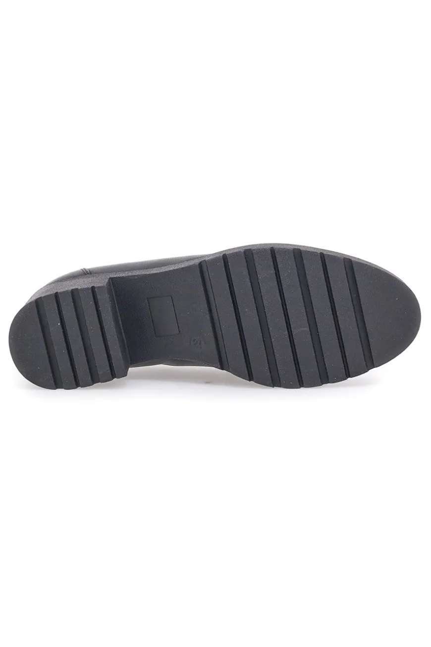 Mocassino in Pelle Nera Pittarello Glam 85035