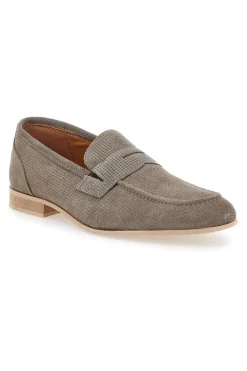 Mocassino in Pelle Scamosciata Beige PITTARELLO 1131