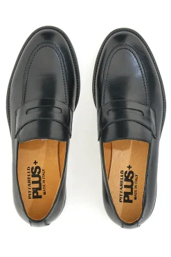 Mocassino in Vera Pelle Pittarello Plus 602 Nero