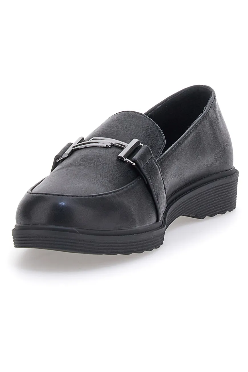 Mocassino nero CAFE' COST H526823